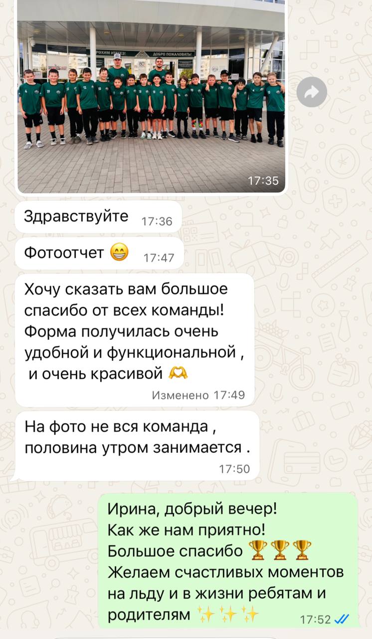 Отзыв хоккейной команды Нарыш-Тау